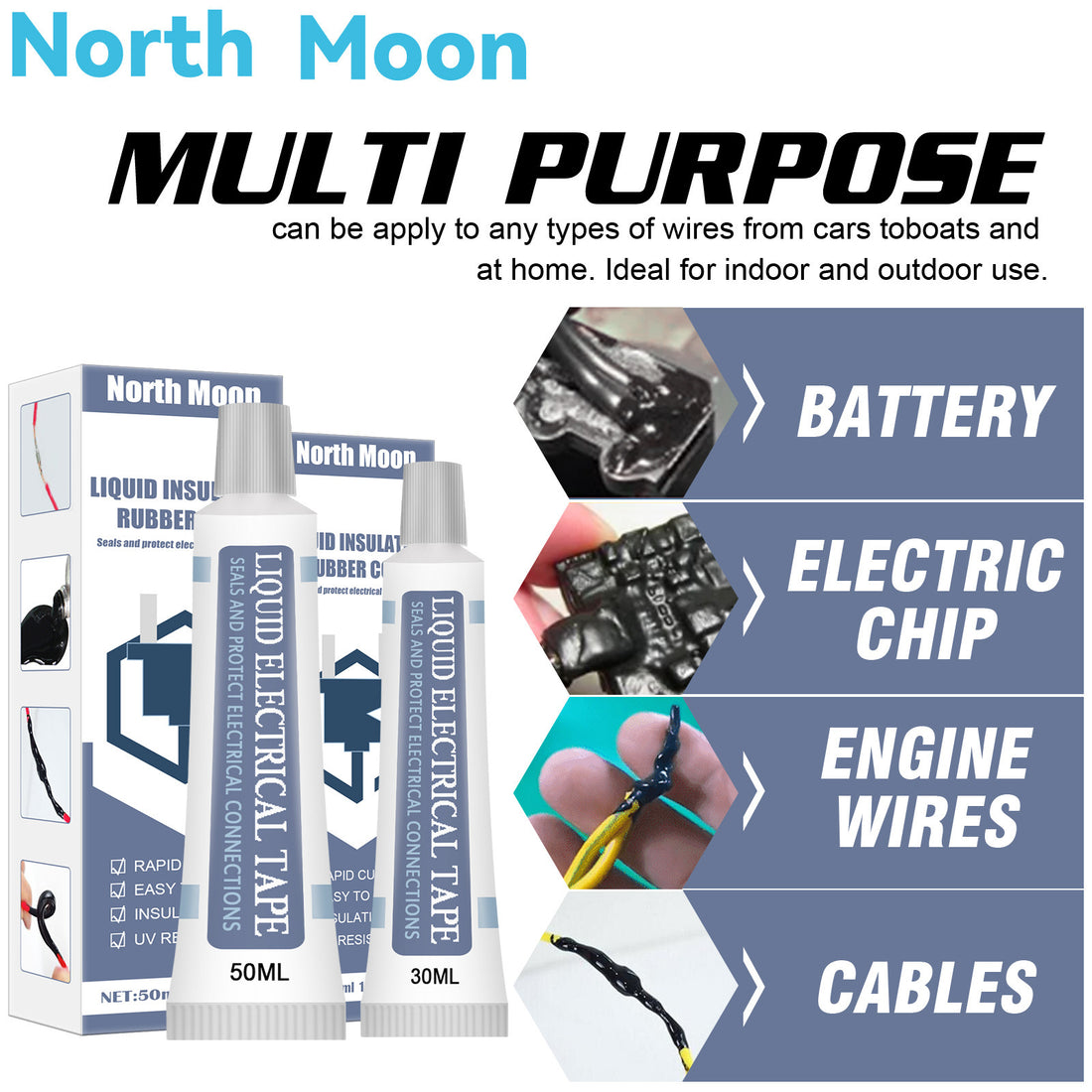 Liquid Insulating Tape For Lithium Battery Sealing